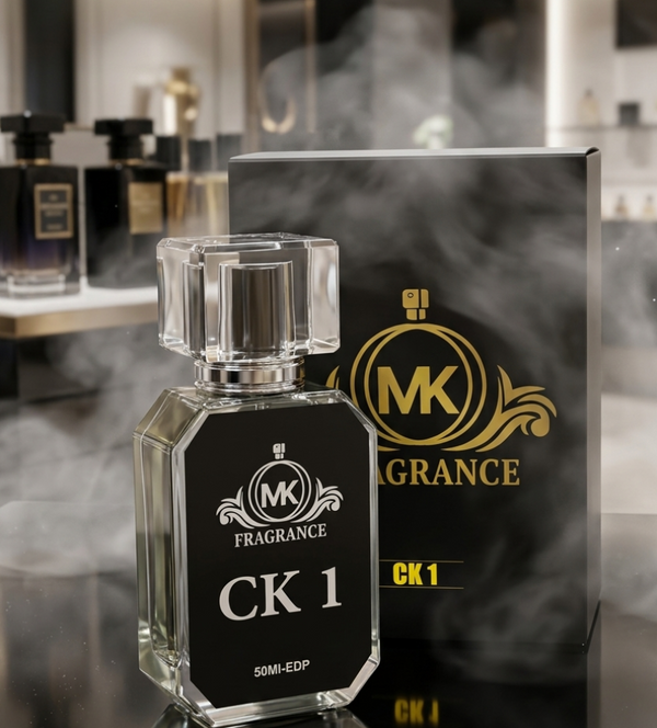 MK Fragrance CK 1 Eau De Parfum 50ML – Long Lasting Unisex Fresh Citrus & Green Tea Perfume | 8–10 Hours Wear