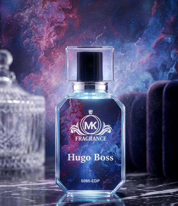 MK Fragrance Hugo Boss Eau De Parfum 50ML – Long Lasting Woody Spicy Perfume for Men | 8–10 Hours Wear